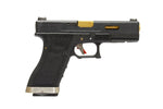 WE - Glock 18C T1 Gas Blow Back Pistol - Black