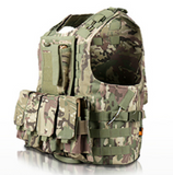 Airsoft Tactical Military Vest - CP