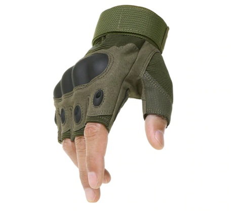 Military Combat Anti-Slip Gloves - OD Green