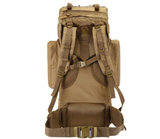 Tactical Camping Backpack  90L - Tan