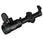 Fire Wolf - Airsoft LPVO Style Scope 1-4 x 20 Quick Adjust - Black