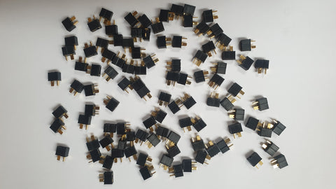 Micro Mini Deans Female Connectors Black 300 pieces