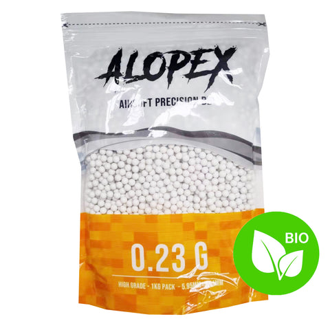 Alopex - Airsoft 6mm Biodegradable BB 0.23g - 1Kg Pack