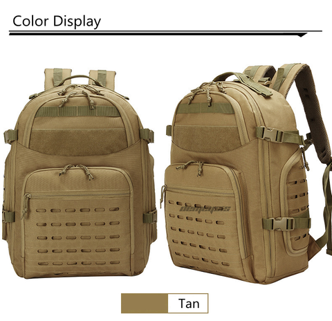 Outdoor Tactical Backpacks - Tan