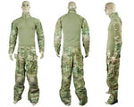 Tactical Combat Shirt Pants w/Elbow Knee Pad