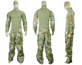 Tactical Combat Shirt Pants w/Elbow Knee Pad