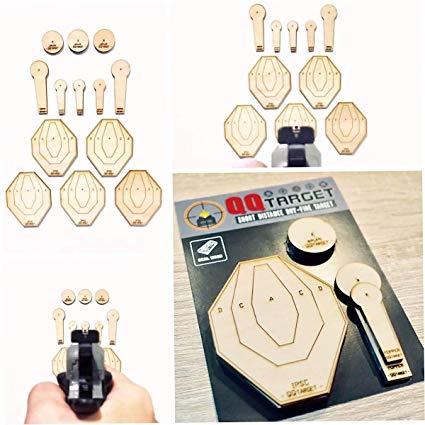 Ipsc Mini Rifle Target IPSC mini wood target - A – Unlimited Airsoft Shop