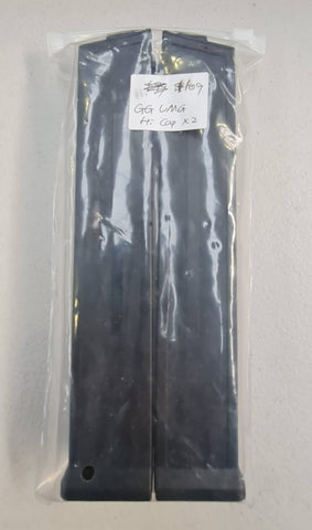 Discontinued Item - 2x G&G UMG AEG High Cap Magazine - Black