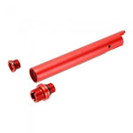 Laylax NINE BALL Hi Capa 5.1 "2 Way Fixed" Non-Recoiling Outer Barrel (Red)