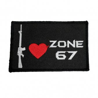 ZONE 67 Velcro Patch