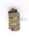 Military Molle Open Top Single M4 Magazine Pouch
