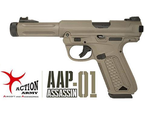Action Army AAP-01 GBB Pistol Semi/Full Auto - Tan