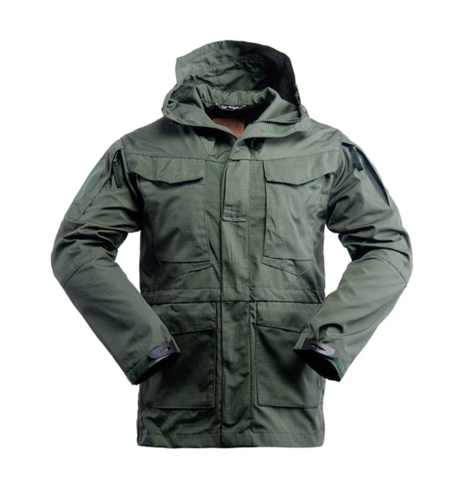 Windproof Camo Jacket/ Tactical Jacket - Green