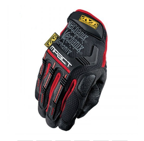 Mechanix Style Tactical Gloves Full Finger - Red