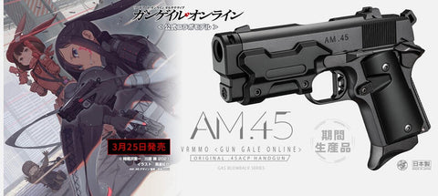 TOKYO MARUI VORPAL BUNNY AM.45 VERSION CRMMO, Gas PISTOL 