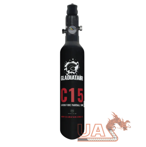 GladiatAir C15 - Carbon Fibre HPA Tank 4500Psi