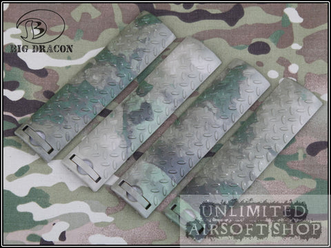 Big Dragon ERGO Rail Cover Set 4pcs Camo - FG