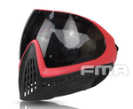 FMA - F1 Full Face Mask with Double Layers - Red