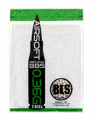 BLS 0.36g Ultimate Heavy BB 1KG (2800rds) (Ivory)