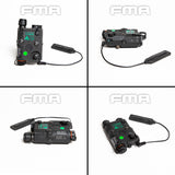 FMA - AN-PEQ-15 Upgrade Version  LED White light + Green laser with IR Lenses BK