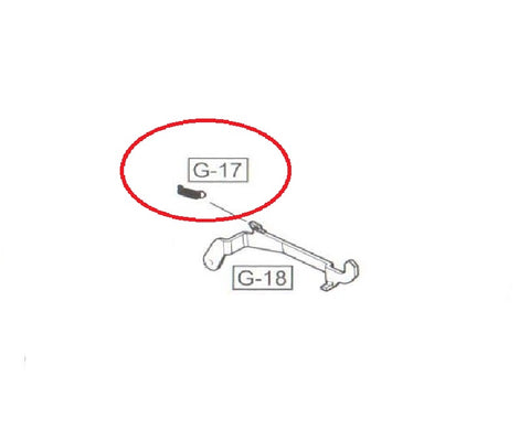 WE - G18c Trigger Bar Spring Part #17