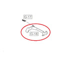 WE G18C Trigger Bar Part #18
