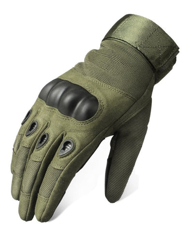 Full Finger Combat Military Gloves - OD Green