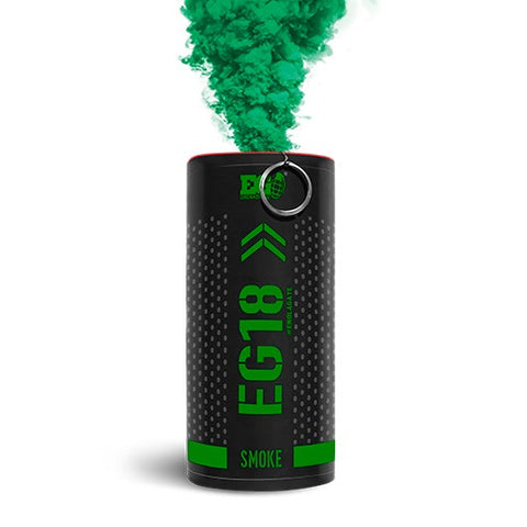 ENOLA GAYE EG18 WIRE PULL SMOKE GRENADE - Green