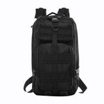 Tactical 3 Pocket Backpack 900D Waterproof Bags- Black