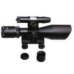 Tactical Scope With Green Laser Sight 2.5-10x40E