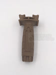 KAC Style Front Grip with Rail System - Tan