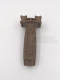 KAC Style Front Grip with Rail System - Tan