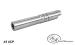 Airsoft Masterpiece .45 ACP STEEL Threaded Fix Outer Barrel for Hi-CAPA 4.3 - Silver