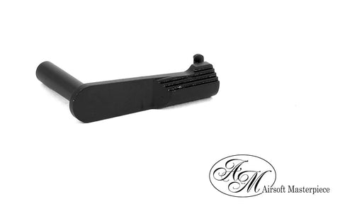 Airsoft Masterpiece CNC Steel Slide Stop (Type 1) - Matte Black