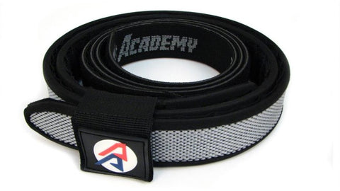 Double Alpha - Premium IPSC Competition Belt - Silver