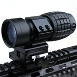 Airsoft Magnifier with Adjustable QD Mount