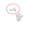 WE - G Series Valve Knocker Reset Part #27