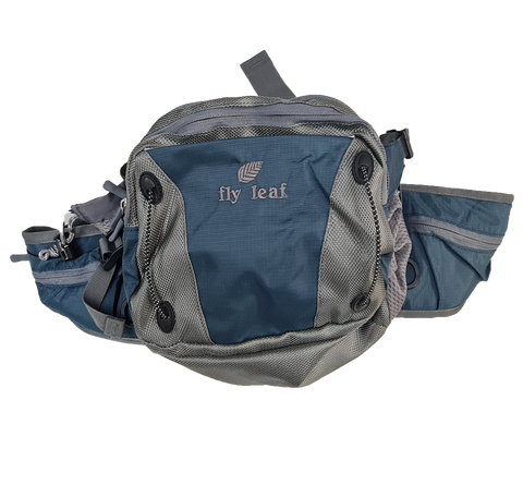 Fly Leaf Outdoor Belt Bag - Blue