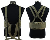 Tactical Waist Padded Belt with H-shaped