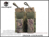 EMERSON 5.56 & Pistol Double Open Top Mag Pouch