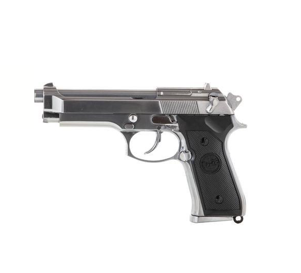 Sr92 SRC - SR92 Co2 Gas Blowback Pistol - Silver – Unlimited Airsoft Shop