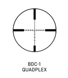 Sig Whiskey3 4-12x40mm BDC Black