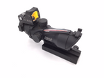 Airsoft - ACOG Style 4X32 Red Reflect Dot Scope Sight - Black
