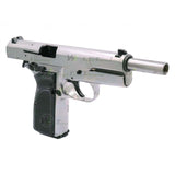 WE Browning Hi-Power MK3 Silver, Gas Pistol 