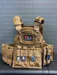 Military Style Tactical Vest Heavy Duty Plate Carrier