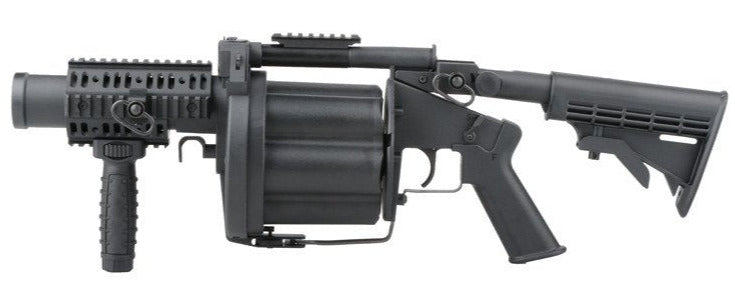 ICS - MGL Full Size Airsoft Revolver Grenade Launcher – Unlimited ...