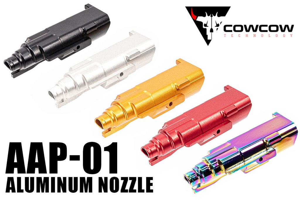 COWCOW AAP-01 Aluminum Nozzle - Gold – Unlimited Airsoft Shop