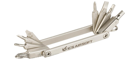 ICS Airsoft 8-in-1 Keychain Mini Multitool