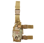 Airsoft Drop Leg Universal Holster - Multicam