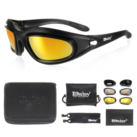 C5 Style Polarized Army Goggles Sunglasses